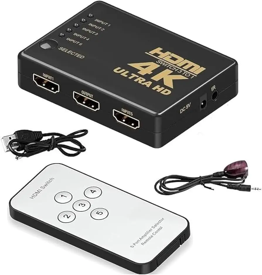 HDMI Switch 5 To 1