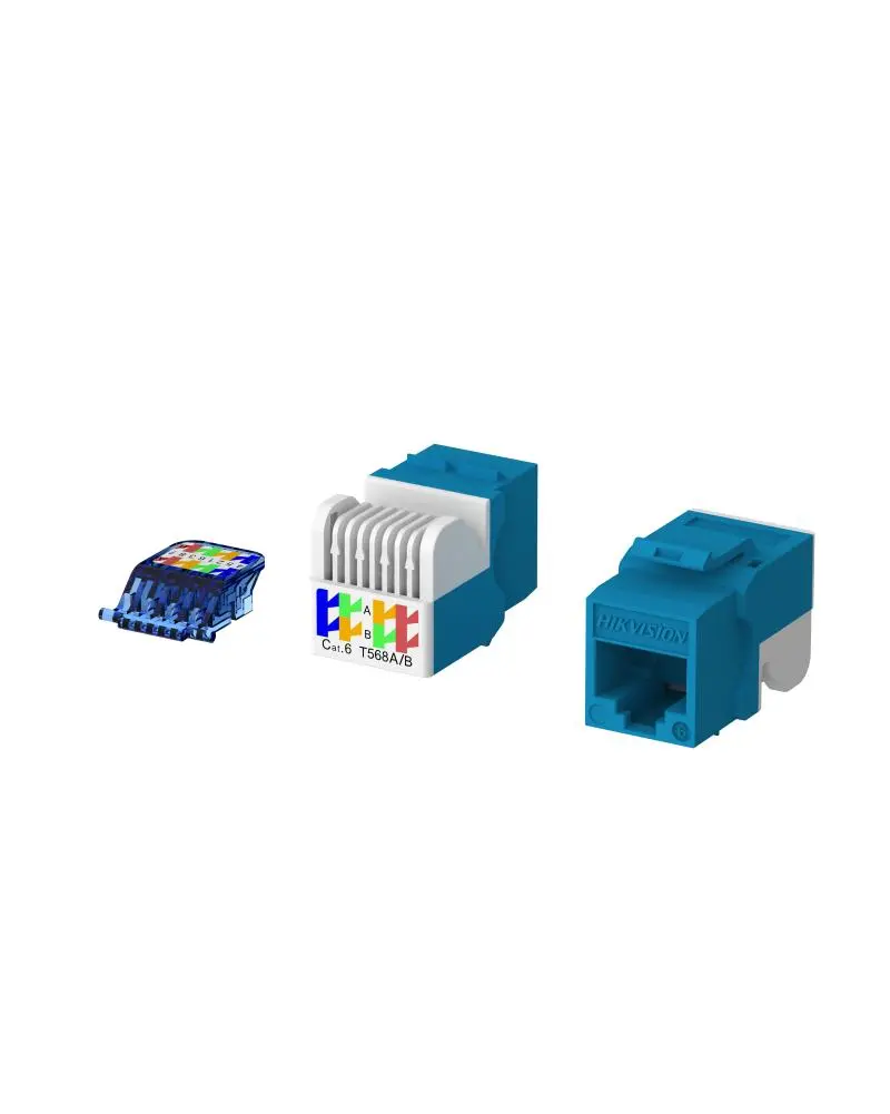 Hikvision Cat6 Unsheilded 90° Toolless Keystone Jack