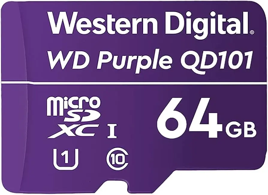 Western Digital Purple 64GB microSDXC