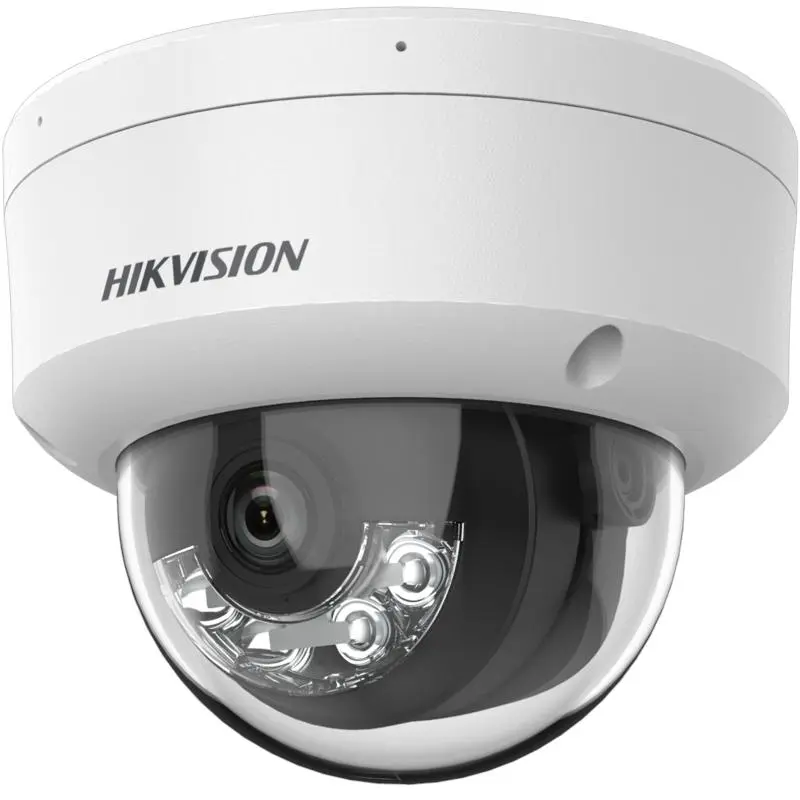 Hikvision 4MP Smart Hybrid Light Fixed Dome Network Camera Built-in mic