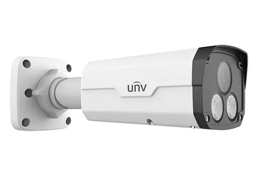 Uniview 5MP ColorHunter Fixed Warm Light Bullet Network Camera