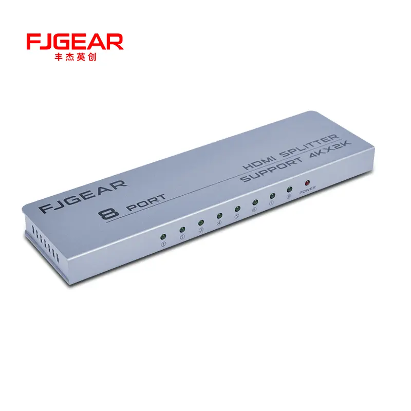 FJGEAR 4K HDMI Splitter 1 to 8