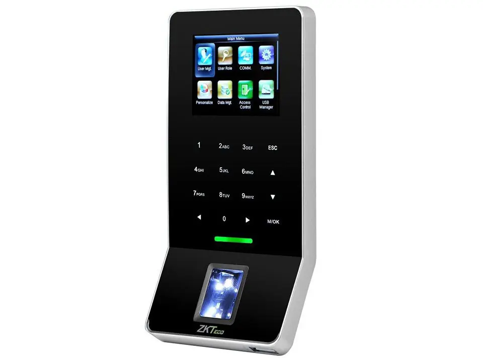 ZKTeco WiFi Fingerprint Time Attendance and Card Access Control