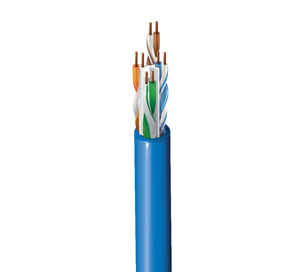 Belden Category 6 Cable, 4 Pair, U/UTP, PVC Indoor CCA 305m