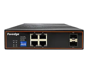 Foredge 6-Port Gigabit Industrial PoE Switch