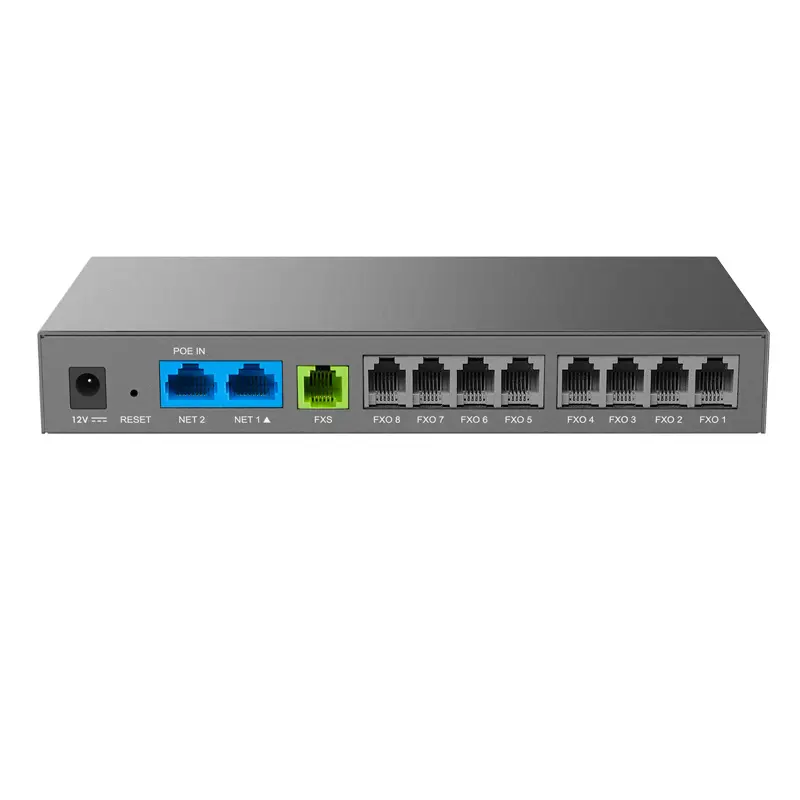 Grandstream FXO Gateway 8-RJ11 FXO ports 12V 1A