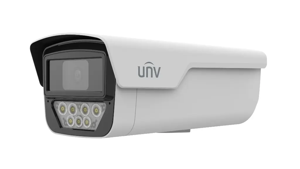 Uniview 5MP ColorHunter Wise-ISP Warm Light Bullet Network Camera
