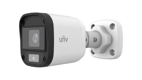 Uniview 5MP ColorHunter Fixed Warm Light Bullet Analog Camera
