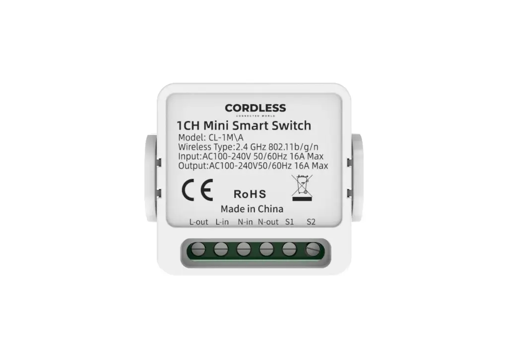 Cordless Intelligent Circuit Breaker 1- way white