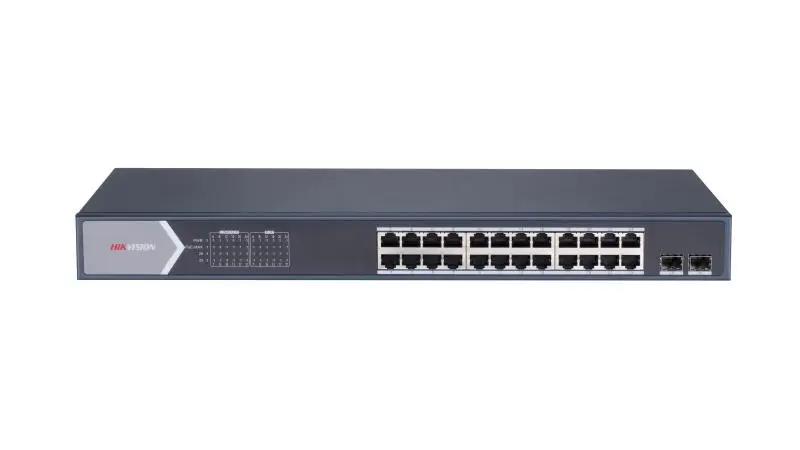 Hikvision 24 Port Gigabit Unmanaged POE Switch