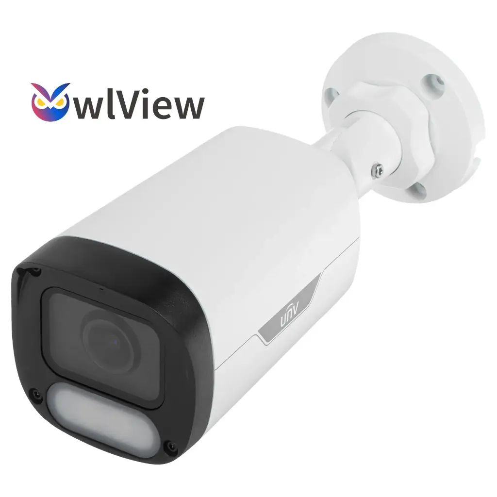 Uniview 6MP ColorHunter with WiseISP Fixed Bullet Network Camera