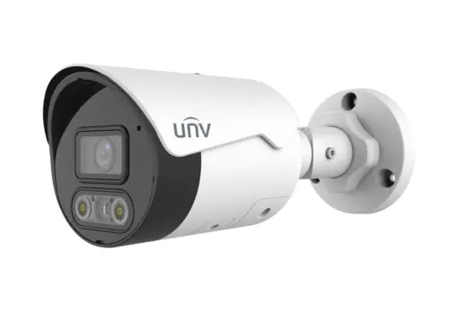 Uniview 2MP HD ColorHunter Mini IR Fixed Bullet Network Camera Built-in mic and speaker