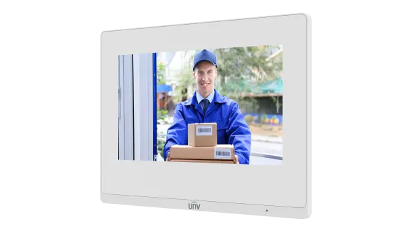 Uniview Wall Mounted 7-Inch Indoor Station(White,WiFi)