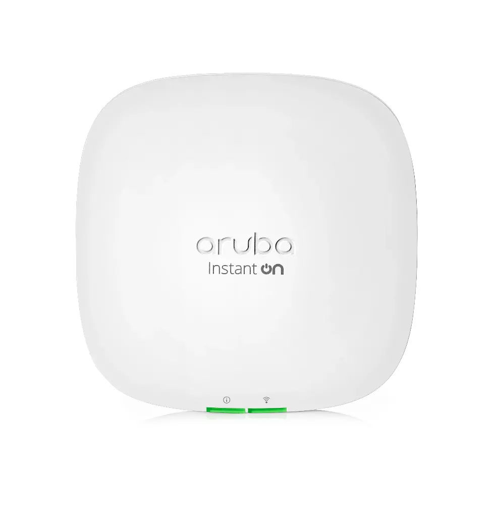 Aruba HPE Networking Instant On Dual Radio 2×2 Wi-Fi 6 Access Point wall / ceiling
