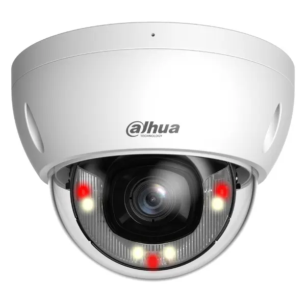 Dahua 6MP Smart Dual Light Fixed-focal Dome WizSense Network Camera