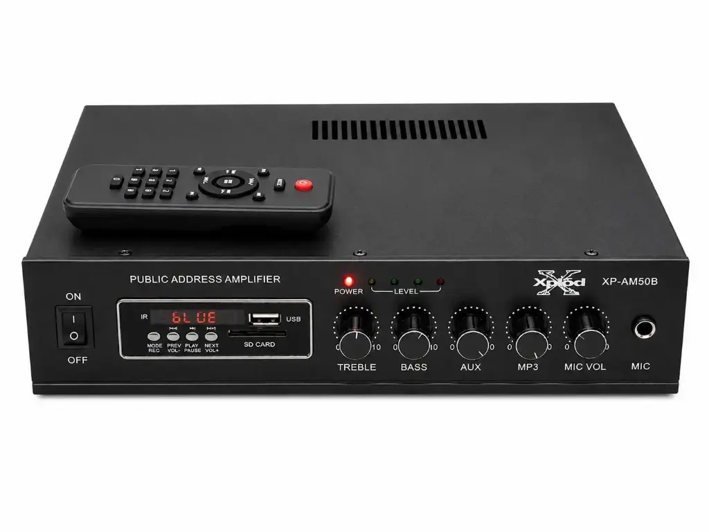 Xplod Audio Amplifier 50 Watt