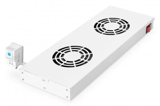 DIGITUS Fan unit for variable 483 mm (19") installation