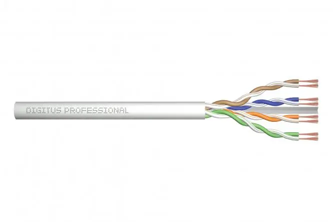 DIGITUS® CAT 6A U/UTP twisted pair patch cord, raw 305m
