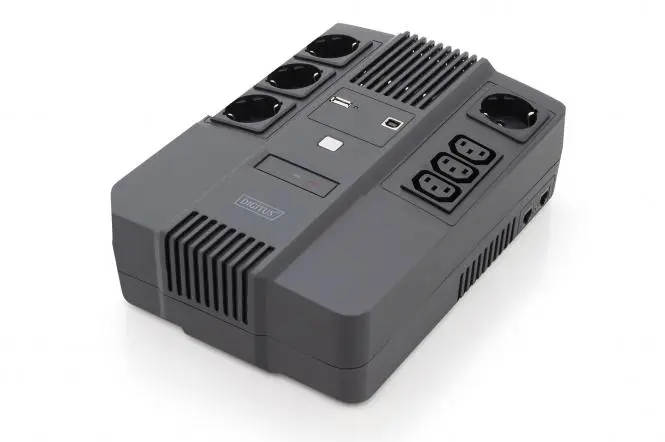 DIGITUS All-in-one UPS, 800VA/480W, LED