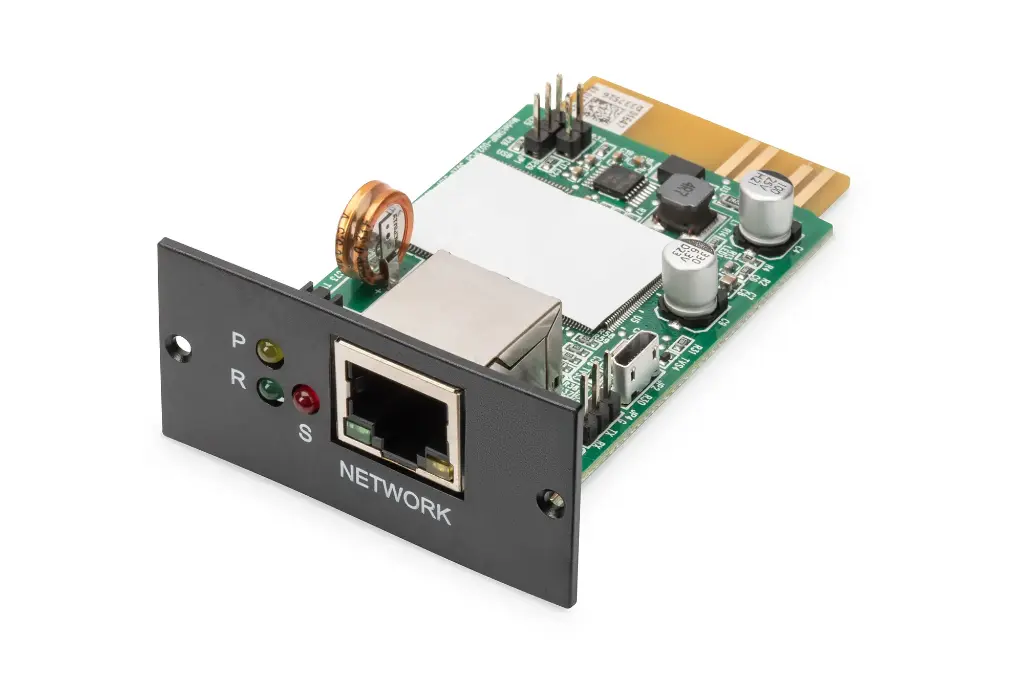 DIGITUS SNMP & WEB Card for DIGITUS® OnLine UPS Units