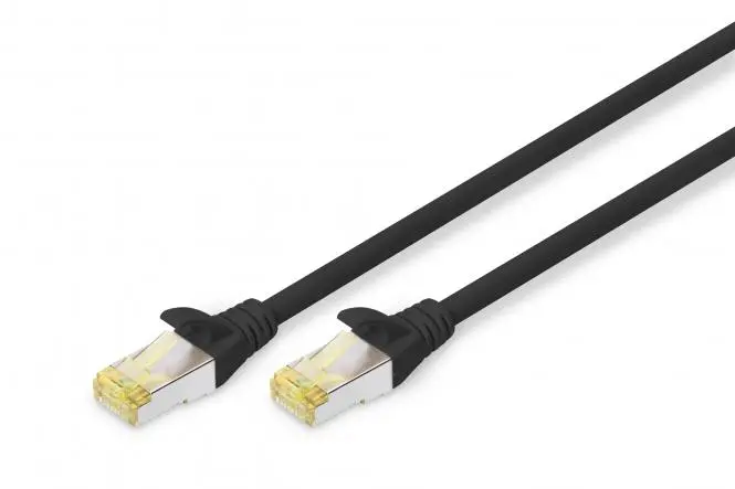 DIGITUS CAT 6A S/FTP patch cable 10.0m / BLACK