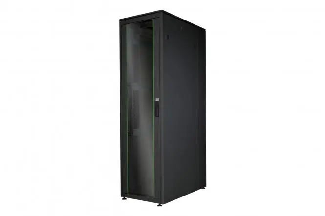 DIGITUS Network cabinet Unique series - 600x1000 mm (WxD) BLACK 42U