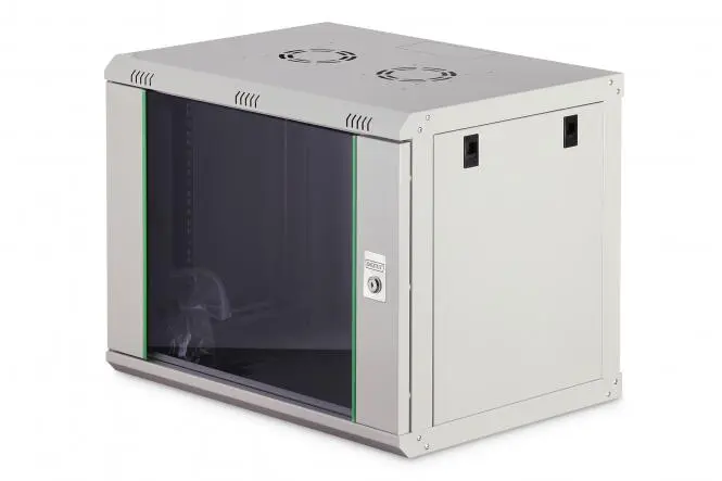 DIGITUS Wall-mounted enclosure Dynamic Basic series - 600x450 mm (WxD) 9U