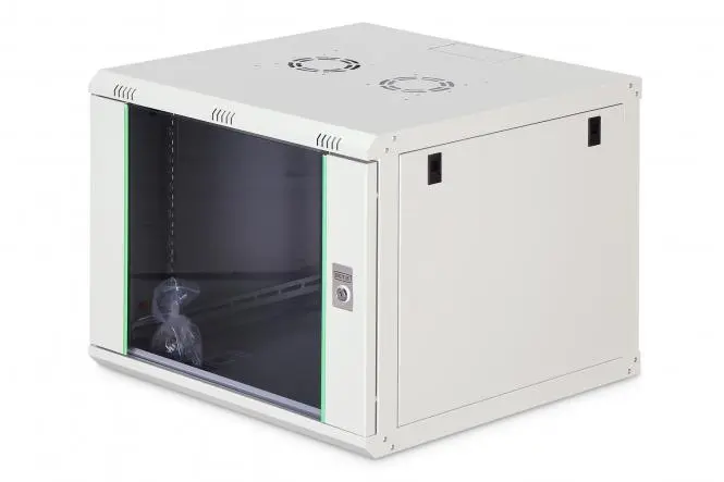 DIGITUS Wall-mounted enclosure Dynamic Basic series - 600x600 mm (WxD) 9U