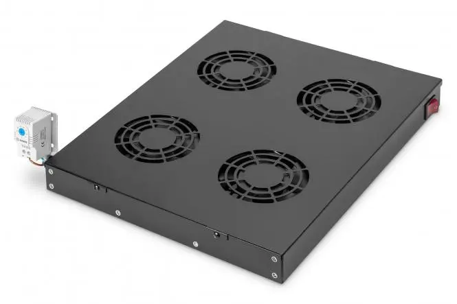 DIGITUS Fan unit for variable 483 mm (19") installation