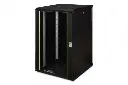 DIGITUS Wall Mounting Cabinet Unique Series - 600x600 mm (WxD) 20U BLACK