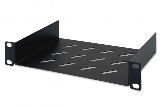 DIGITUS 254 mm (10") 1U shelf BLACK