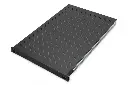 DIGITUS Extendible Shelf for 483 mm (19") Cabinets BLACK