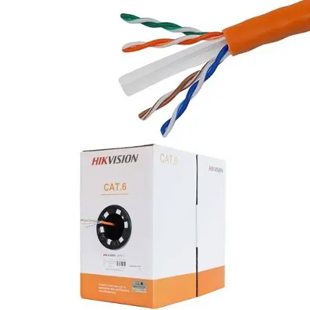 [DS-1LN6-UU] Hikvision Cable 305m CAT6 UTP Network Cable (Solid Copper, 0.565 mm, CM)