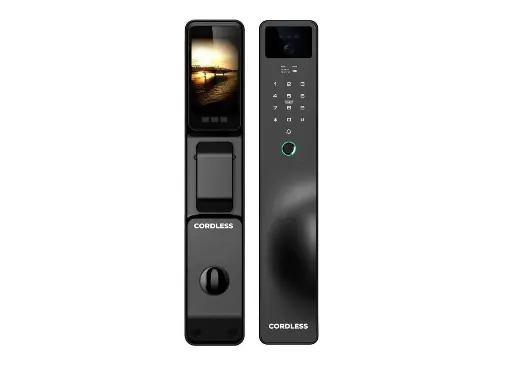 [CL-07 PLUS] Cordless smart lock with intelligent camera and 2-way video call