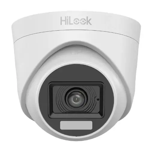 [THC-T127-LPS] HiLook 2MP Dual Light Audio Indoor Fixed Turret Camera