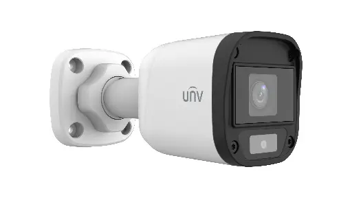 [UAC-B115-F28-W] Uniview 5MP ColorHunter Fixed Warm Light Bullet Analog Camera