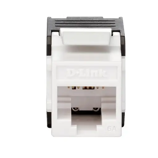 [NKJ-6AWHI1B21] D-Link Cat6A 10G UTP Keystone Jack