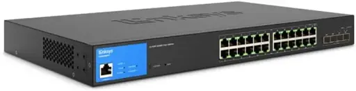[LGS328MPC]  Linksys 410W TAA-compliant 24-port Managed Gigabit switch