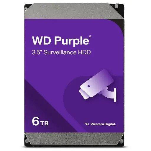 WD Purple 6TB Surveillance Hard Drive