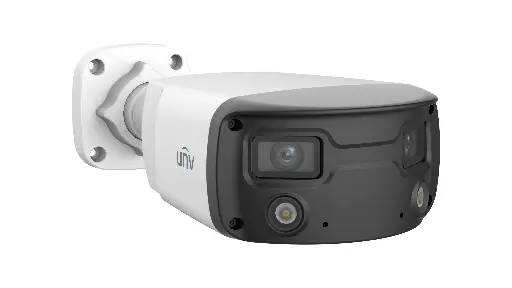 [IPC2K24SE-ADF40KMC-WL-I0] Uniview 4MP ColorHunter OmniView Fixed Warm Light Bullet Network Camera