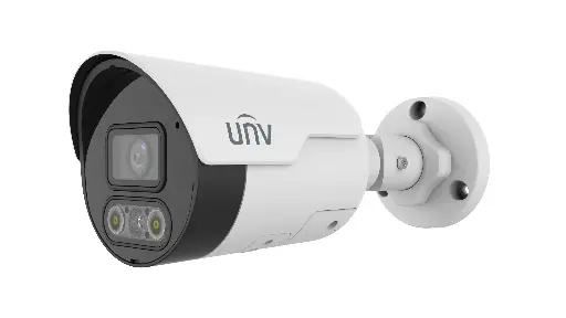 [IPC2124LE-ADF40KMC-DL] Uniview 4MP HD ColorHunter Mini IR Fixed Bullet Network Camera Built-in Mic & Speaker