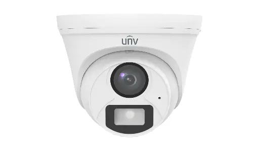 [UAC-T112-AF28-W] Uniview 2MP ColourHunter Fixed Warm Light Turret Analog Camera Built-in mic