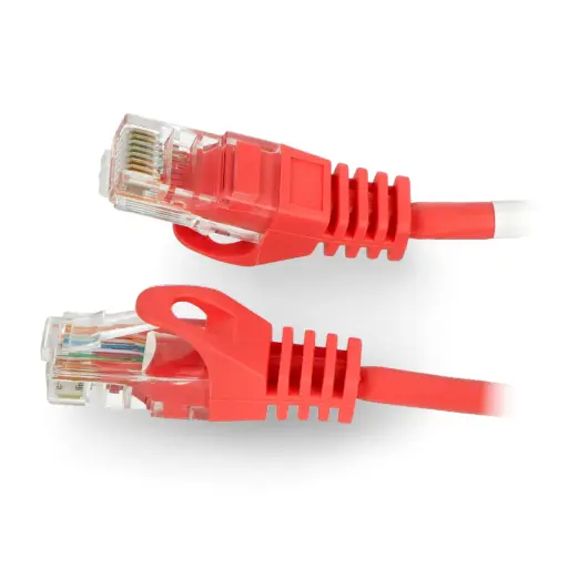 [PPC05R-8605 Red] Original Link Patch Cord Cat6 U/UTP LSZH Red 0.5m