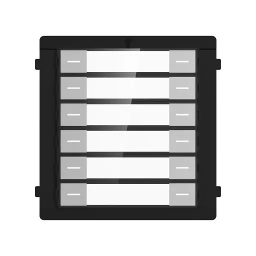 [DS-KD-K12] Hikvision Nametag module 12 buttons