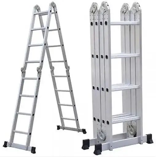 Multi-Purpose Folding Aluminium Ladder 20 Feet (Scaffold)