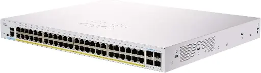 [CBS350-48P-4X] Cisco 48 Port Gigabit (48 PoE – 375W) 4 x 10GE SFP Managed Stackable Switch