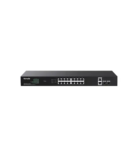 [TEG1120P-16-250W] Tenda 18GE+2SFP Ethernet Switch With 16-Port PoE