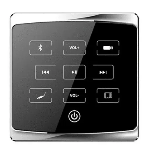 [BA-225D (Black)] Master Team Smart Home on Wall Music Amplifier