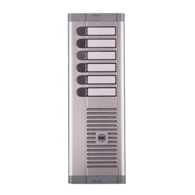 [925/106] Urmet 6-line intercom panel with microphone