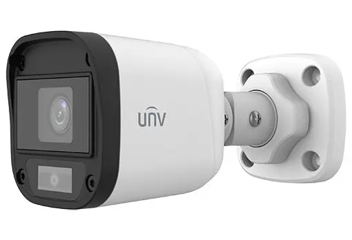 [UAC-B112-F40-W] Uniview 2MP ColourHunter HD Fixed Mini Bullet Analog Camera